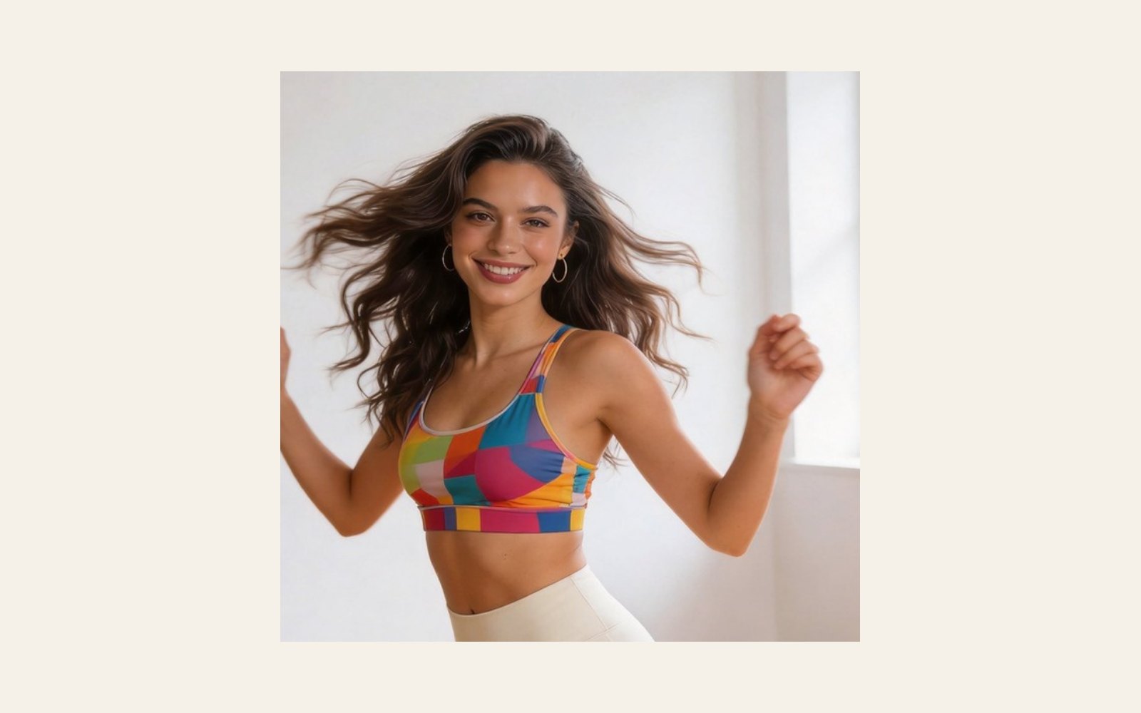 Gina James in motion