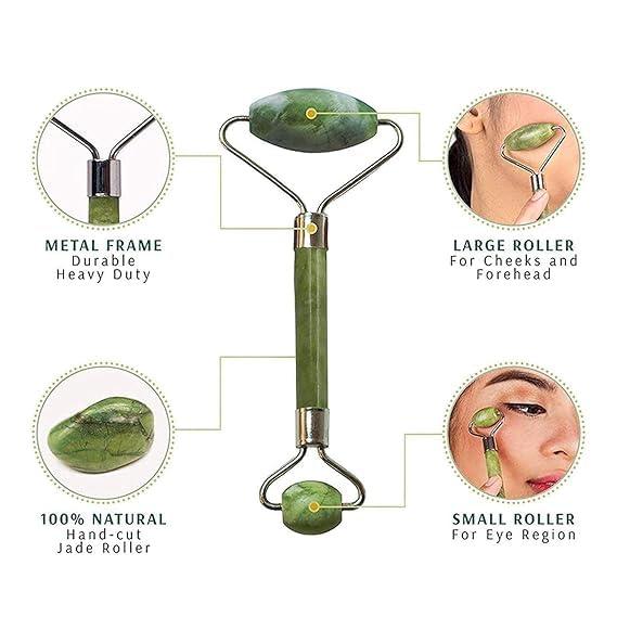 Himalayan Stone Jade Facial Roller & Gua Sha