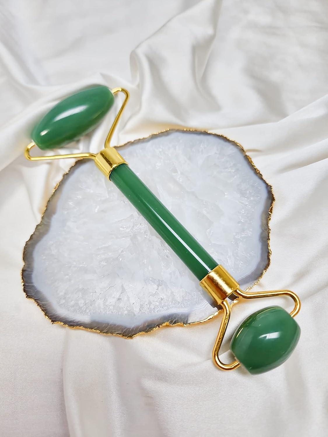 Himalayan Stone Jade Facial Roller & Gua Sha