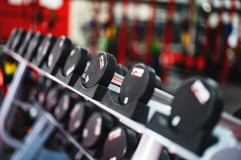 Adjustable Dumbbell Pair 52.5 lb