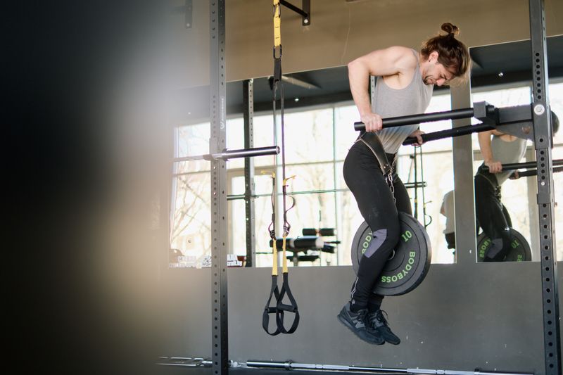 Pull-up and dip bar doorframe