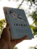 Person holding The Wellness Blueprint hardcover book